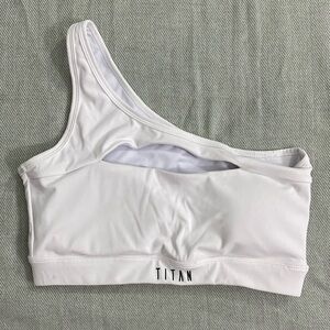 Titan One Shoulder Sports Bra
